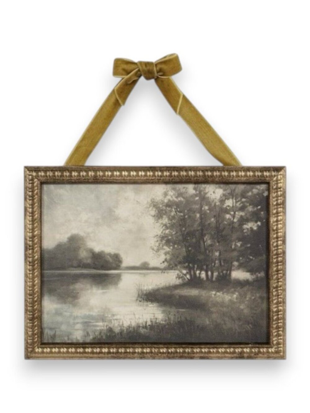My Texas House 6x8 Calm by the Creek Framed Wall Art • NWT